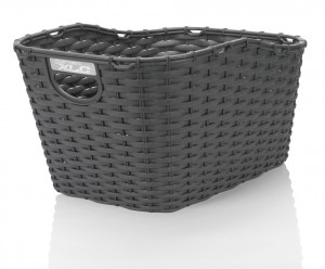 XLC POLYRATTAN KORB CARRY MORE ANTHRAZIT, FÜR XLC SYSTEMGEPÄCKTRÄGER - Produktbild - 1