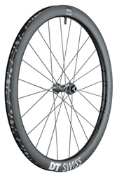 Laufrad GRC 1400 Spline Disc 27,5" 42 mm, DT SWISS
VR, 100/12 mm, Centerlock
Größe: 584 x 24 mm, Farbe: schwarz, Gewicht: 717 g, VE: 1 Stk. - Produktbild - 1