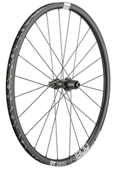 Laufrad G 1800 Spline Black Disc 27,5" 25 mm, DT SWISS
HR, 142/12 mm, Centerlock, SHIMANO Road 11-fach Alu/Stahl (ASS11), 3-Klinken
Größe: 584 x 24 mm, Farbe: schwarz, Gewicht: 971 g, VE: 1 Stk. - Produktbild - 1