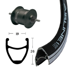 af577c8b94fcb9680f30a87ce7932d0c-21104694.JPG V-Rad 28x1.75Nabend.DHC3003 sz.Starr 36L Rodi Airline 1 schwarz.Niro-Spei. - Produktbild - 1