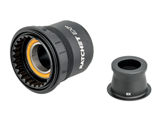 Freilauf/Rotor Umrüstkit SRAM für Ratchet EXP, DT SWISS
Sram XD Kassettenaufnahme, Material: Aluminium, Ausführung: Standard mit Ceramic-Lagern, mit Endkappe
Größe: 12 x 142/148 mm, Farbe: Schwarz, VE: 1 Kit - Produktbild - 1
