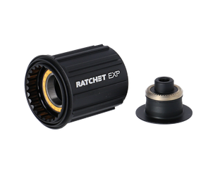 Freilauf/Rotor Umrüstkit Shimano für Ratchet EXP, DT SWISS, Shimano ROAD Kassettenaufnahme, Material: Aluminium, Ausführung: Light S mit Ceramic-Lagern, mit Endkappe, Größe: 5 x 130 mm, Farbe: Schwarz, VE: 1 Kit - Produktbild - 1