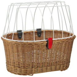 Hundeshopper KLICKfix Doggy Basket braun, 45x52x36 cm, mit Korbklip - Produktbild - 1