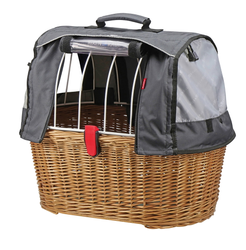 Hundeshopper KLICKfix Doggy Basket Plus braun, 45x52x36cm, GTA - Produktbild - 1