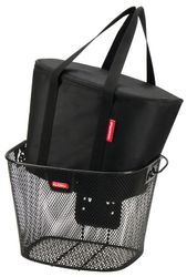 Thermo-Tasche KLICKfix für Lenkerkorb schwarz, 34x26x25 cm - Produktbild - 1