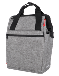 KLICKfix ROOMY GT twist silver Gepäckträgertasche 12 Liter leicht und robust 1000g - Produktbild - 1