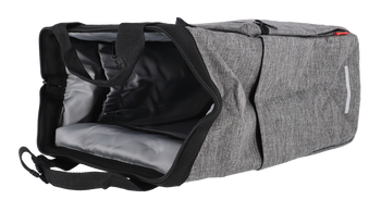 KLICKfix ROOMY GT twist silver Gepäckträgertasche 12 Liter leicht und robust 1000g - Produktbild - 3