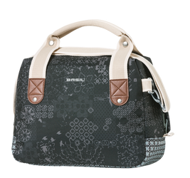 Lenkertasche Basil Boheme City Bag charcoal, 32x12x31cm, 8ltr - Produktbild - 1 Lenkertasche Basil Boheme City Bag charcoal, 32x12x31cm, 8ltr - Produktbild - 1