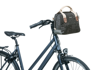 Lenkertasche Basil Boheme City Bag charcoal, 32x12x31cm, 8ltr - Produktbild - 2