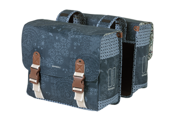 Doppelpacktasche Basil Boheme indigo blue, 37x15x37cm, 35ltr - Produktbild - 1