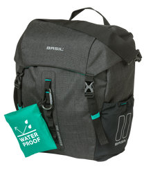 Basil Discovery 365D Einzelpacktasche M – 9 Liter – schwarz meliert - Produktbild - 1