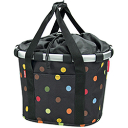City-Tasche KLICKfix Bikebasket dots, 35x28x26cm, Reisenthel - Produktbild - 1 City-Tasche KLICKfix Bikebasket dots, 35x28x26cm, Reisenthel - Produktbild - 1