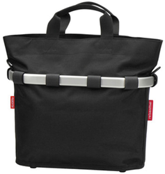 City-Tasche KLICKfix Bikebasket oval schwarz, 34x31x17,5cm, Reisenthel - Produktbild - 1