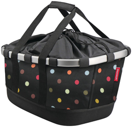 City-Tasche KLICKfix Bikebasket GT dots, 33x27x42cm, für Racktime - Produktbild - 1