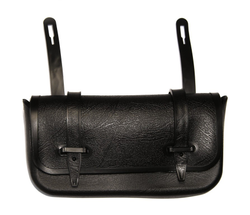 0208551d46463c7232b740987c07c01c-21106408-21106408.JPG Sattel-Anhängetasche Westphal 26, schwarz, Kunststoff mit Riemenverschluss - Produktbild - 1
