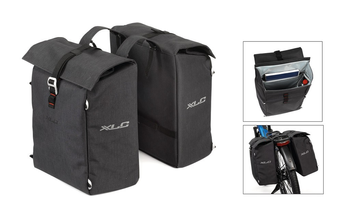 XLC DOPPELPACKTASCHE ANTHRAZIT, 37X33X15CM, 37L - Produktbild - 1 XLC DOPPELPACKTASCHE ANTHRAZIT, 37X33X15CM, 37L - Produktbild - 1
