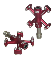Pedal Xpedo TRAVERSE 5 rot, 9/16", Plattform, XCF05AC - Produktbild - 2