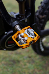 Pedal Xpedo TRAVERSE Duo orange, 9/16", einseitig, XCF12AC - Produktbild - 2