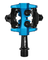 Pedal Xpedo Clipless CXR sw/blau, 9/16", zweiseitig XPT, XMF10AC - Produktbild - 1