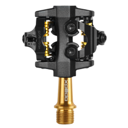 Xpedo CXR Pro TI Clipless Pedal schwarz/gold 9/16" - Produktbild - 1 Xpedo CXR Pro TI Clipless Pedal schwarz/gold 9/16" - Produktbild - 1