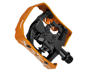 Pedal Xpedo Clipless Milo sw/orange, 9/16", einseitig SPD, XCF13AC - Produktbild - 1