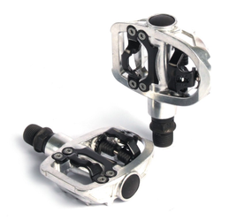 XLC ROAD-SYSTEM-PEDAL PD-S07 EINSEITIG, SILBER, SPD-KOMPATIBEL - Produktbild - 1