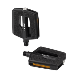 XLC CITY-/COMFORT-PEDAL PD-C10 KUNSTSTOFF, GRIPTAPE-OBERFLÄCHE, SCHWARZ - Produktbild - 1