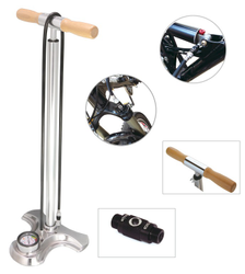 Standpumpe Airbone ZT-908 CNC Alu Body AV/SV/DV, 670mm, silber, 300psi/20bar - Produktbild - 1