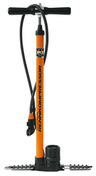 Standpumpe SKS Rennkompressor DV/AV/SV, 650mm, orange, mit Manometer - Produktbild - 1