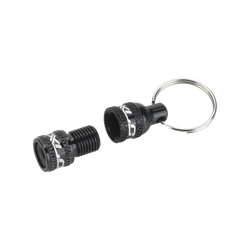 XLC VENTILADAPTER INKL. SCHLÜSSELRING VON AV AUF DV/ SV SCHWARZ/SCHWARZ - Produktbild - 1