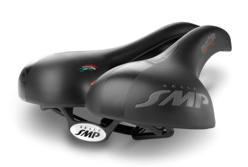 Sattel Selle SMP Martin Touring Medium schwarz, Unisex, 255x218mm, ca. 600g - Produktbild - 1
