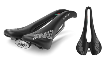 Sattel Selle SMP Nymber schwarz, unisex, 267x139mm, ca. 285g - Produktbild - 1