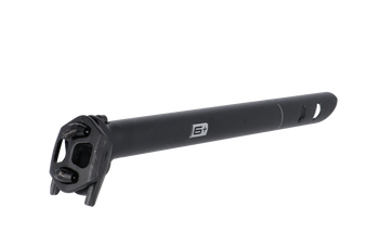 Patentsattelstütze Ergotec RAY 6+ Ø30,9, 350mm,15mm, schwarz, Alu - Produktbild - 1