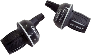 Drehgriffschalter-Set SRAM MRX Comp 7-f. Micro Front 1:2, 7-fach hinten - Produktbild - 1