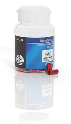 XLC ALU-ENDKAPPEN SCHALTAUSSENHÜ. SH-X07 ROT, INNEN Ø 4,0MM 50 STÜCK/ FLASCHE - Produktbild - 1