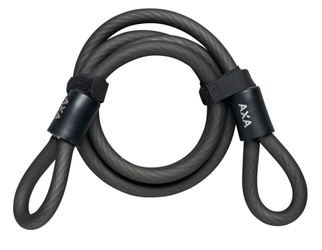 Schlaufenkabel AXA Länge 120cm, Ø10mm, schwarz - Produktbild - 1