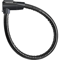 Panzerkabelschloss Trelock PK 460 Länge 100cm, Ø22mm, sw, m. Halter ZK 432 - Produktbild - 1
