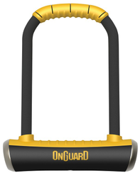 Bügelschloss Onguard Pitbull STD 8003 115x230mm, Ø14mm, schwarz, mit Halter - Produktbild - 1