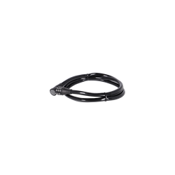XLC ZAHLENKABELSCHLOSS LÄNGE 120CM, Ø8MM, SCHWARZ, MIN VE 10 - Produktbild - 1