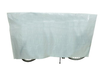 Fahrradschutzhülle VK ohne Ösen 110 x 210cm, weiß - Produktbild - 2
