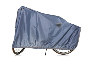 Fahrradschutzhülle E-Bike VK Höhe 105cm, Länge 220cm, grau - Produktbild - 1