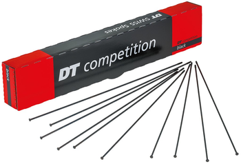 Speiche Competition 2.0 / 1.8 / 2.0 Straightpull VE100 schwarz, DT SWISS
Größe: 272 mm, Farbe: schwarz, VE: VE 100 - Produktbild - 1