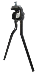 bb3fef6982664836948a8f0ea8740adc-21110642.JPG Zweibeinständer Alu Esge schwarz L-lang 320 mm - Produktbild - 1