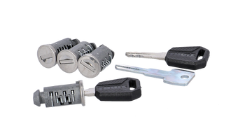 Thule One-Key System Schließzylinder-Satz, 4 Stück gleichschließend, mit Comfort Key, schwarz - Produktbild - 1 Thule One-Key System Schließzylinder-Satz, 4 Stück gleichschließend, mit Comfort Key, schwarz - Produktbild - 1