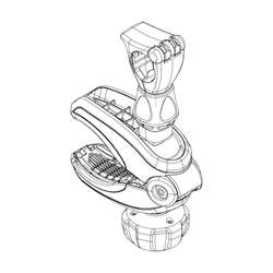 Haltearm kurz 122 mm o.Schloss – Ersatzteil - Produktbild - 1