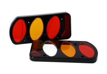 Rücklichtglas (Kunststoff) Set re+li für Kupplungsträger Peruzzo Pure Instink - Produktbild - 1