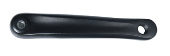 Kurbel Wing links, 170mm lg. Alu, schwarz 4-kant - Produktbild - 1