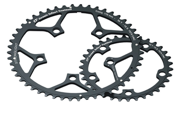 Kettenblatt Stronglight Type 110 D innen 39 Zähne, schwarz, ct², 11-fach - Produktbild - 1