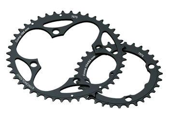 Kettenblatt Stronglight MTB 104/64 2x10 außen 36 Zähne, schwarz,10-fach Shimano - Produktbild - 1