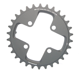 Kettenblatt Stronglight MTB Shimano 2x10 für XTR FC M980 4-Arm innen 24Zähne - Produktbild - 1